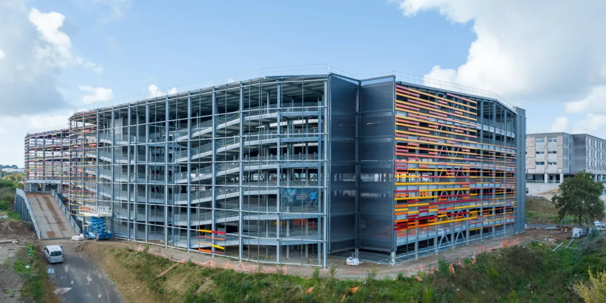 Livraison du Parking du CHU à Brest