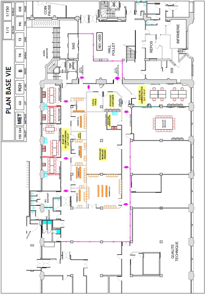 Plan de base de vie